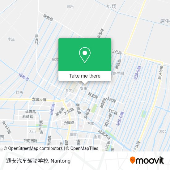 通安汽车驾驶学校 map
