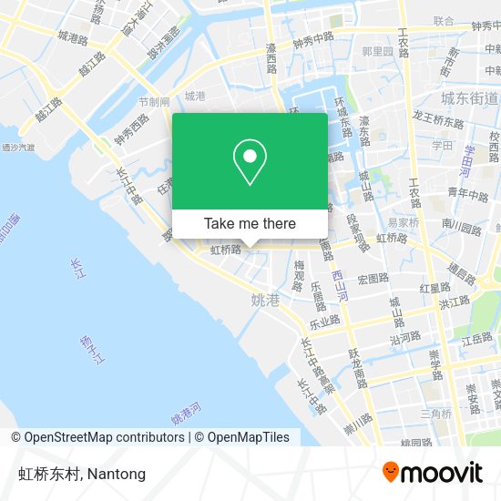 虹桥东村 map