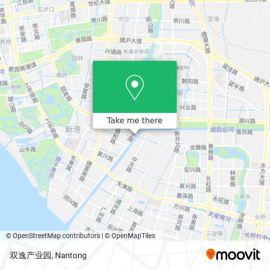 双逸产业园 map