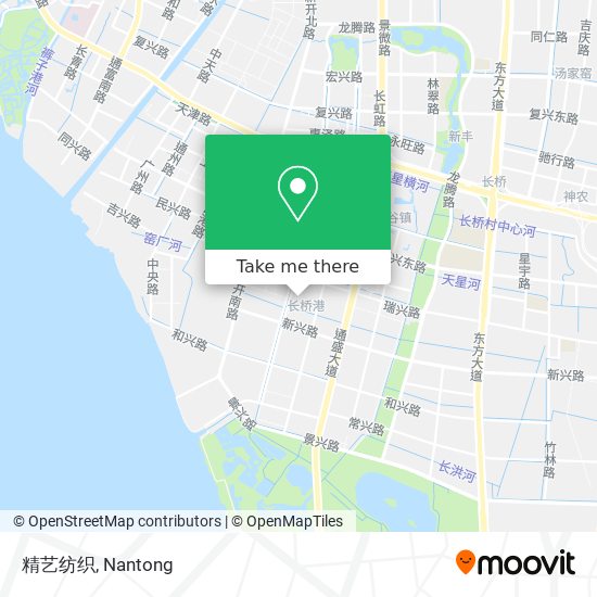 精艺纺织 map