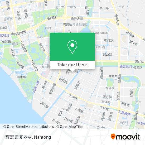 辉宏康复器材 map