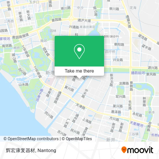 辉宏康复器材 map