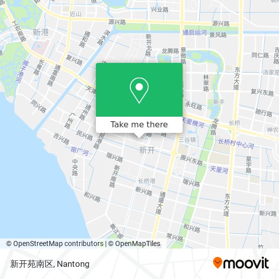 新开苑南区 map