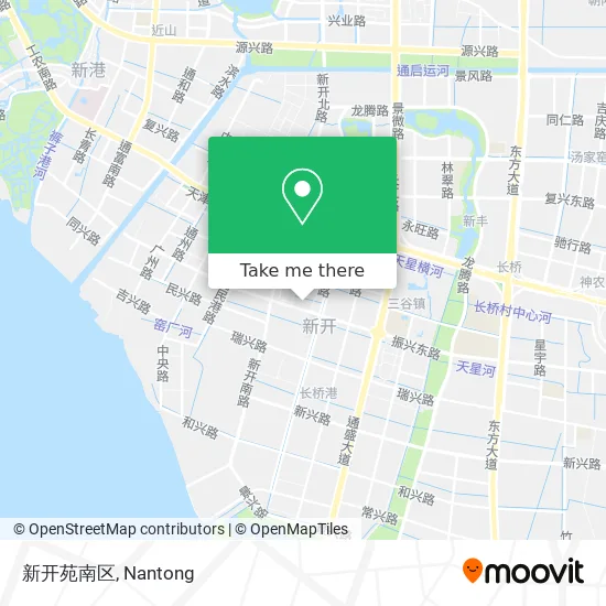 新开苑南区 map
