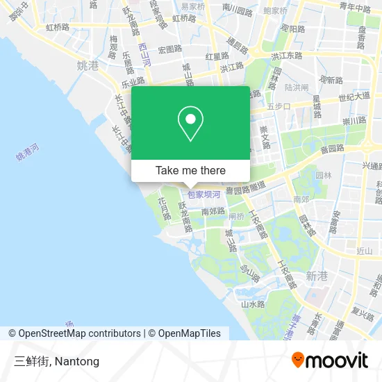 三鲜街 map