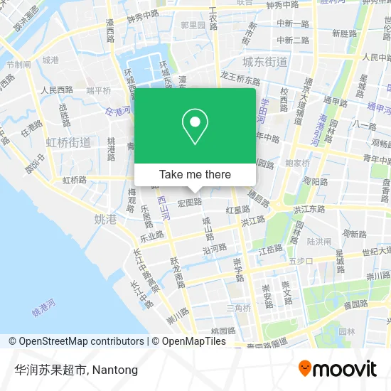 华润苏果超市 map