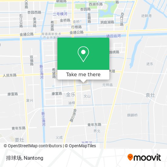 排球场 map