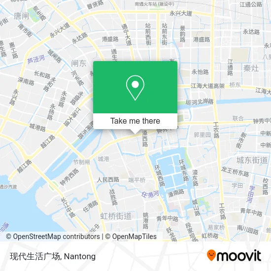 现代生活广场 map