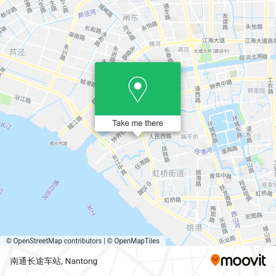 南通长途车站 map
