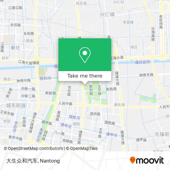 大生众和汽车 map