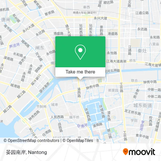 晏园南岸 map