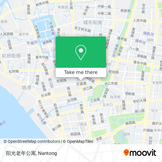 阳光老年公寓 map
