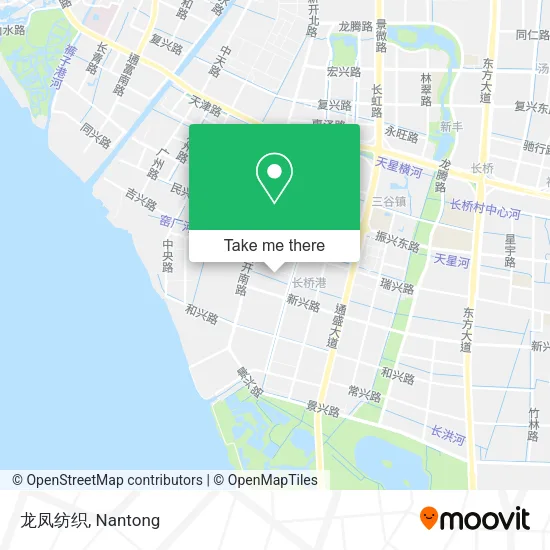 龙凤纺织 map