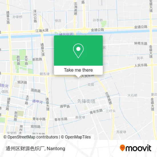 通州区财源色织厂 map