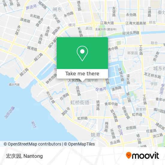 宏庆园 map