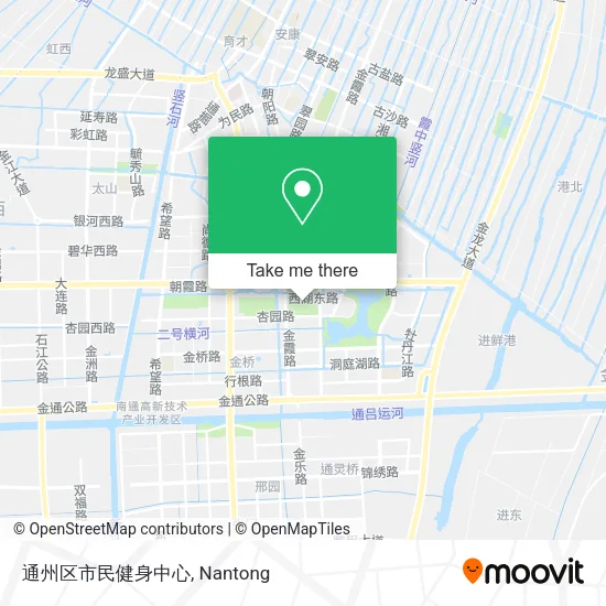 通州区市民健身中心 map