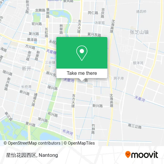 星怡花园西区 map