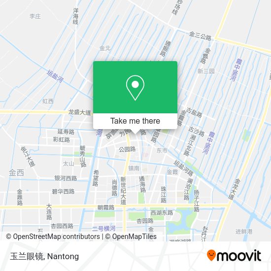 玉兰眼镜 map