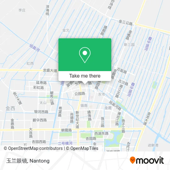 玉兰眼镜 map