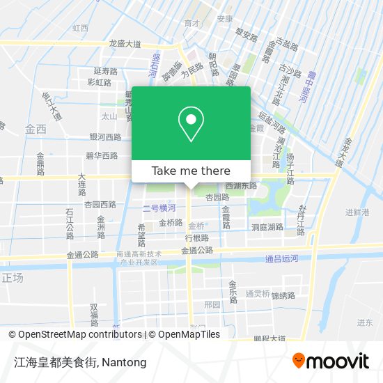江海皇都美食街 map