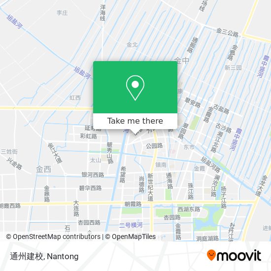 通州建校 map