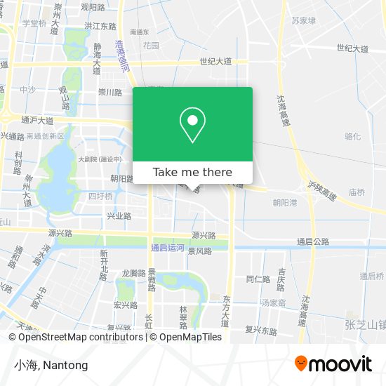 小海 map