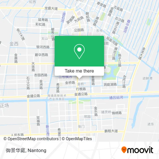 御景华庭 map