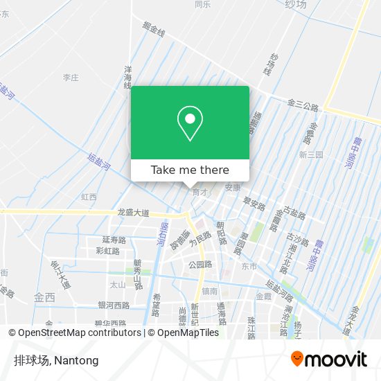 排球场 map