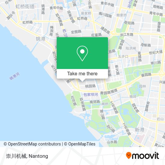 崇川机械 map