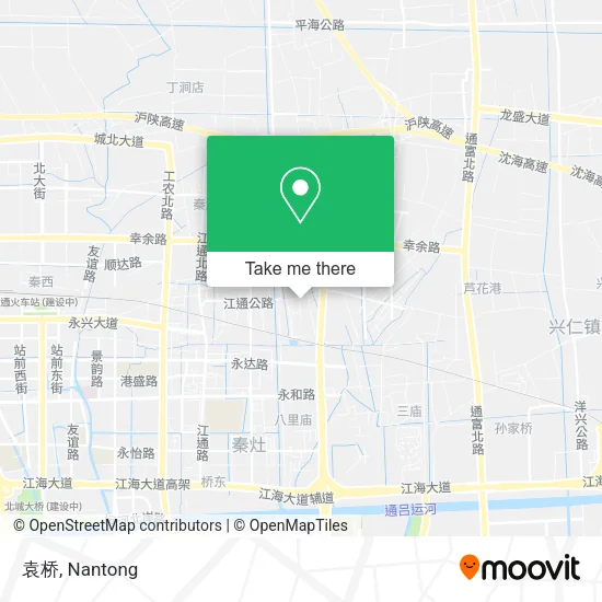 袁桥 map