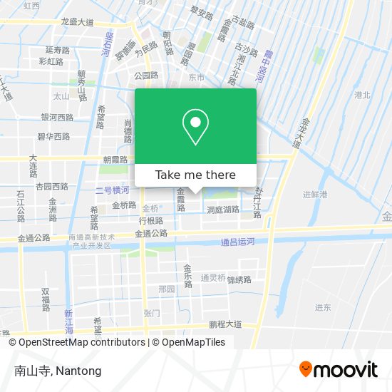 南山寺 map