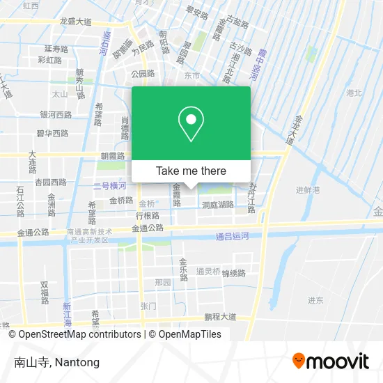 南山寺 map