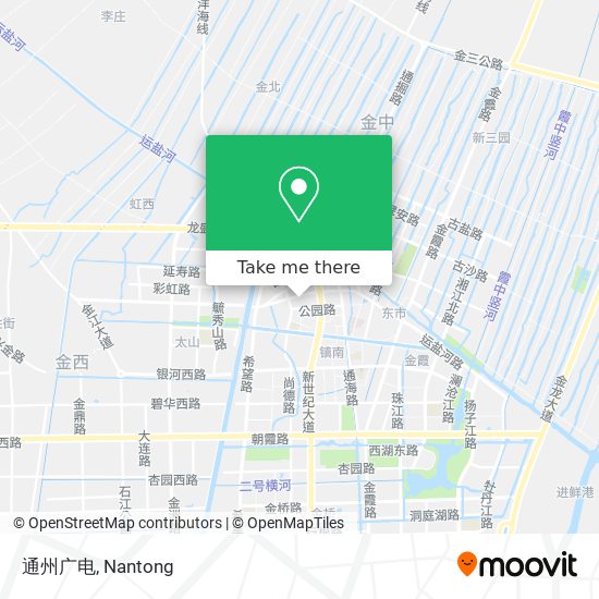 通州广电 map