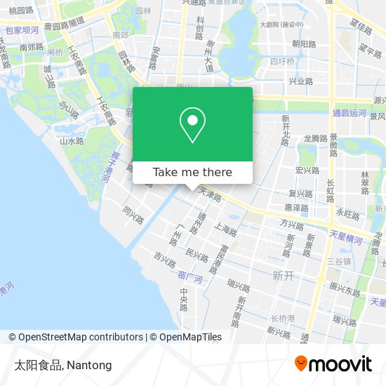 太阳食品 map