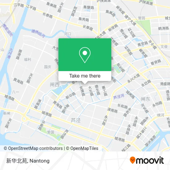 新华北苑 map