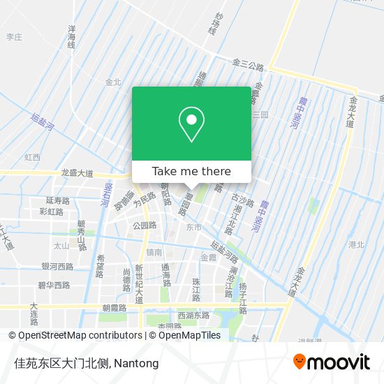佳苑东区大门北侧 map