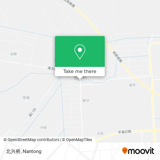 北兴桥 map