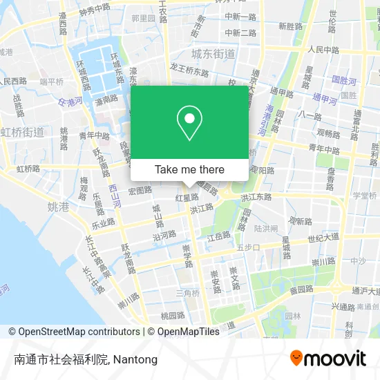 南通市社会福利院 map