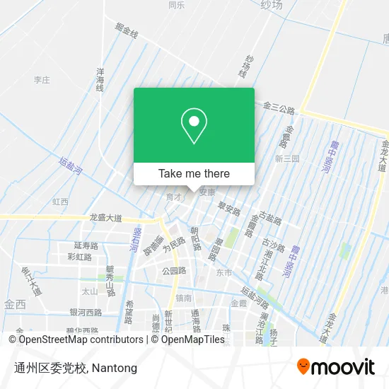 通州区委党校 map