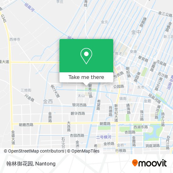 翰林御花园 map