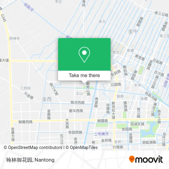 翰林御花园 map
