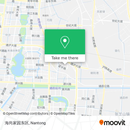 海尚家园东区 map