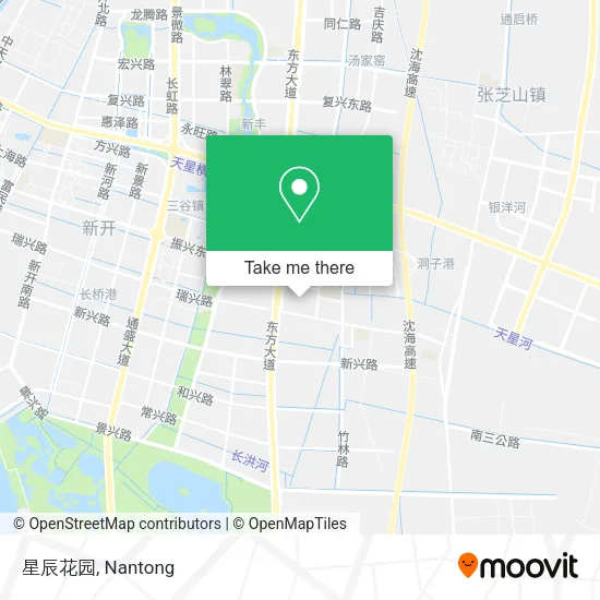 星辰花园 map