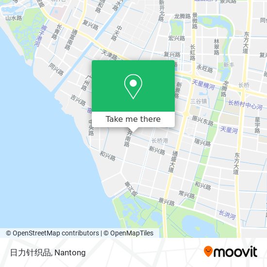 日力针织品 map