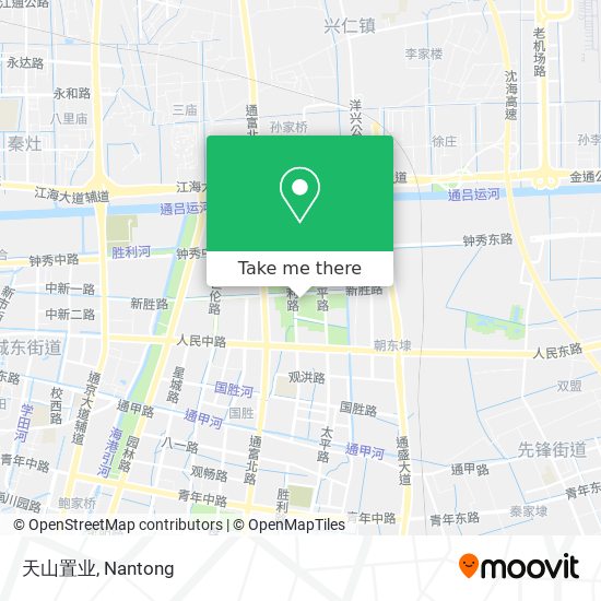 天山置业 map