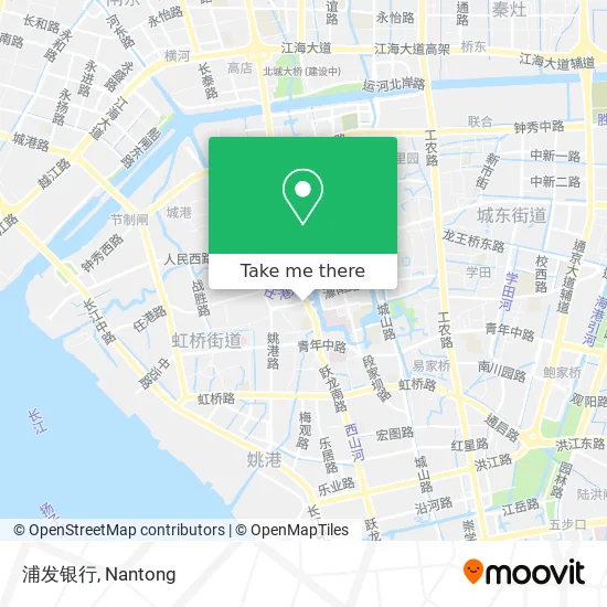 浦发银行 map