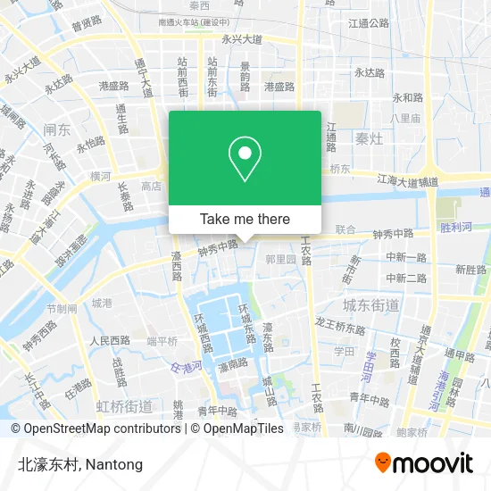 北濠东村 map