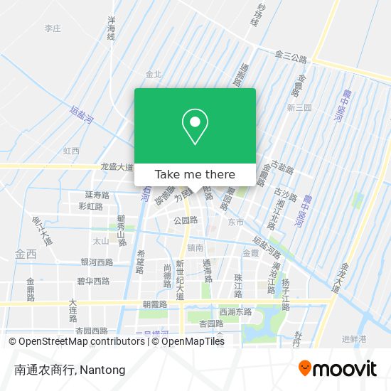 南通农商行 map