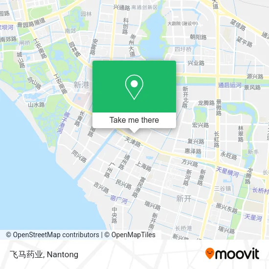 飞马药业 map