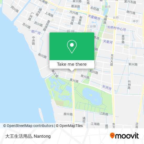 大王生活用品 map